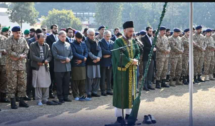 Major Hamza Israr laid to rest with full military honours in Rawalpindi