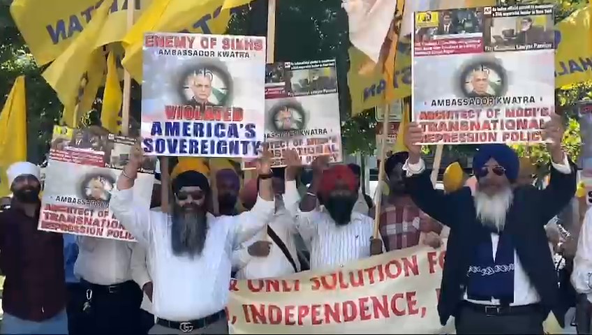 Sikh community protests worldwide on India's Independence Day