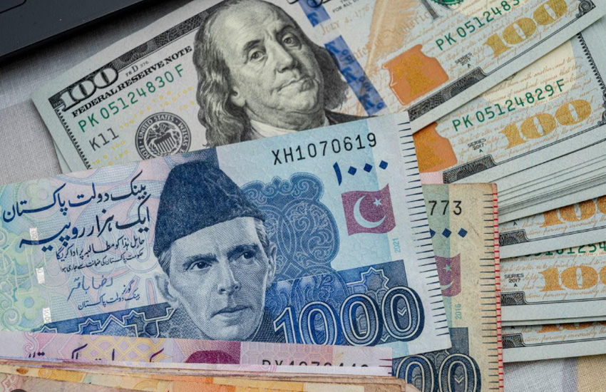 PKR slightly depreciates against US dollar