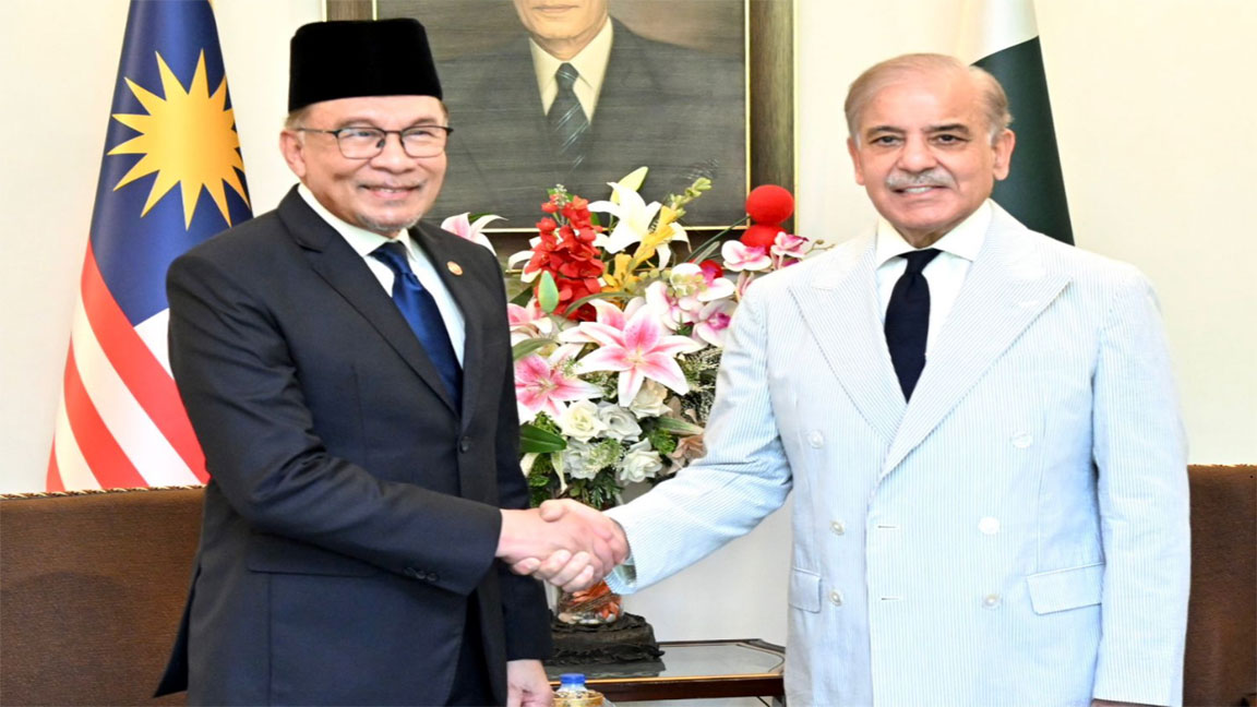 Pakistani, Malaysian PMs vow to enhance cooperation