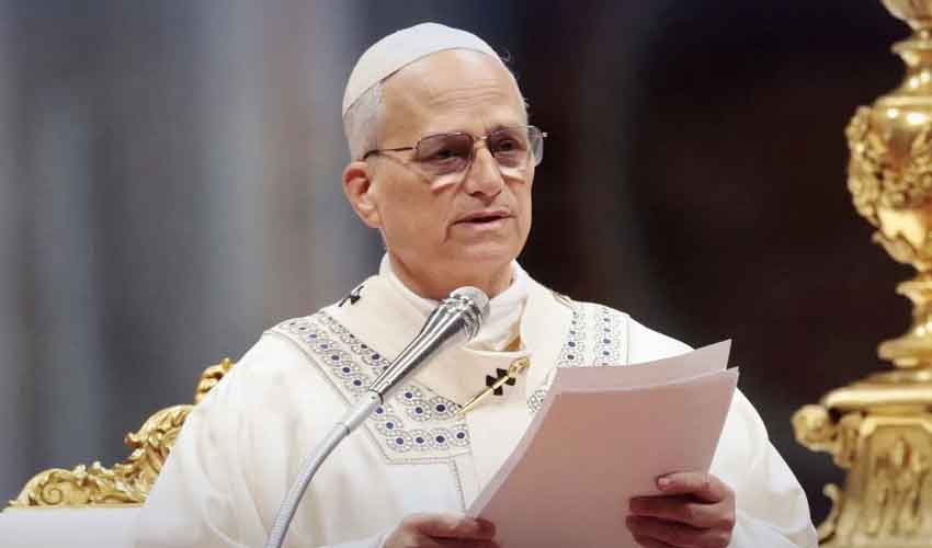 Pope Leo decries world's 'zeal for war' in fiery Vatican speech