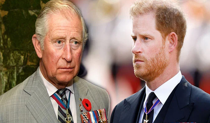 Prince Harry joins royal family's tribute to King Charles in anniversary video