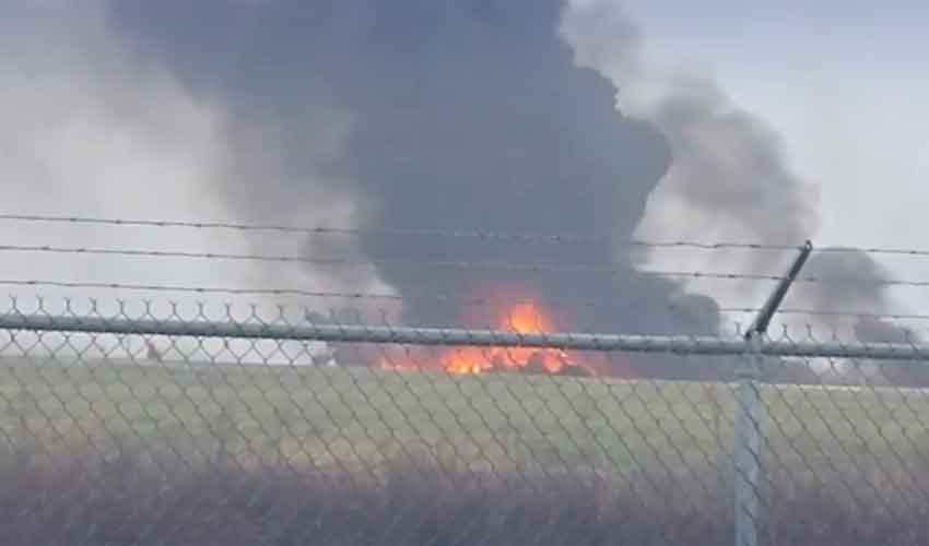 Private jet crashes at Maine airport with eight aboard