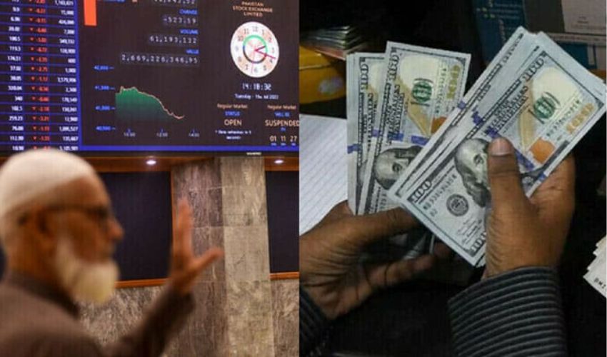 US dollar depreciates by 17 paisas; KSE-100 index down by 7 points