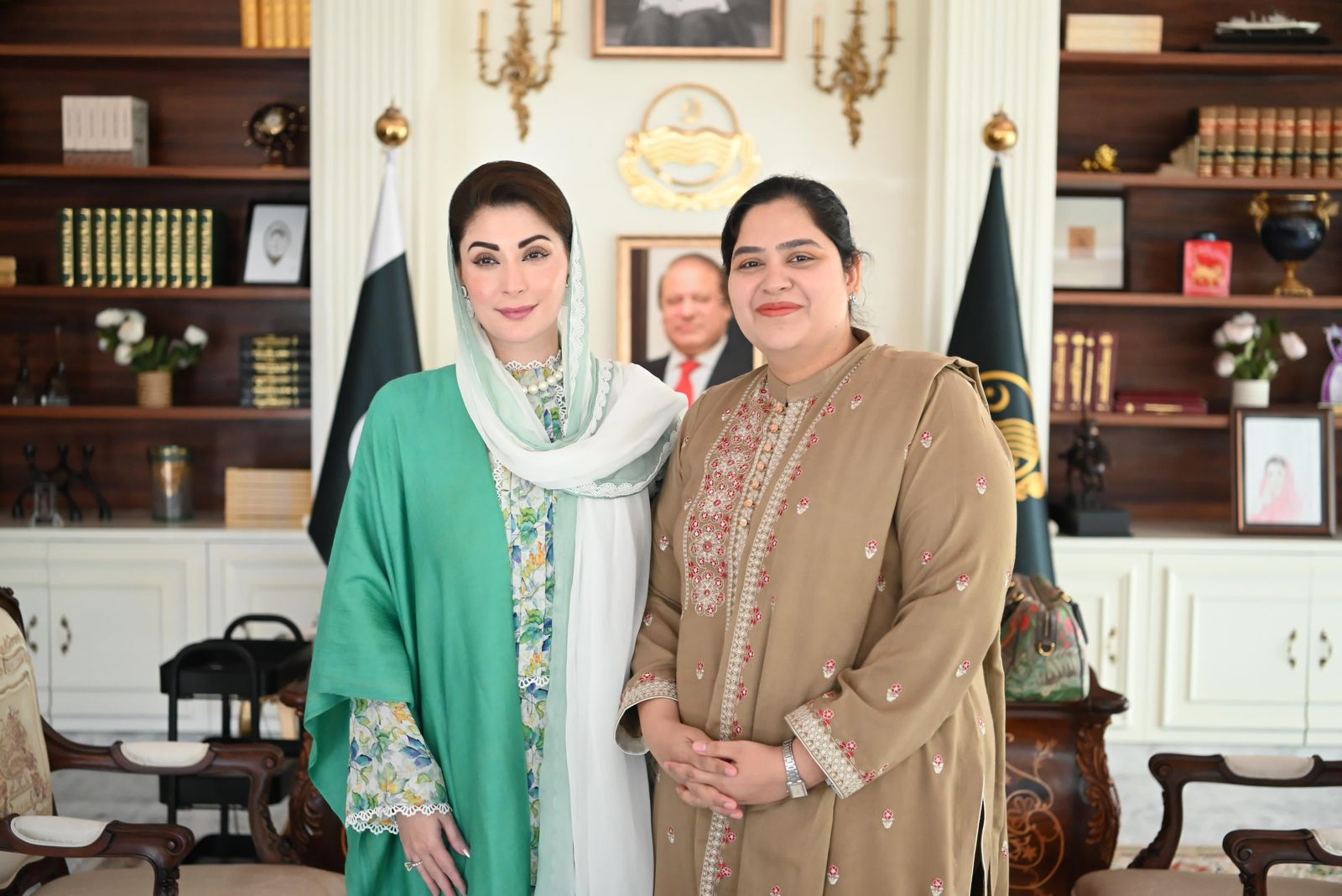 PU Prof Dr Lubna Zaheer calls on Punjab CM Maryam Nawaz