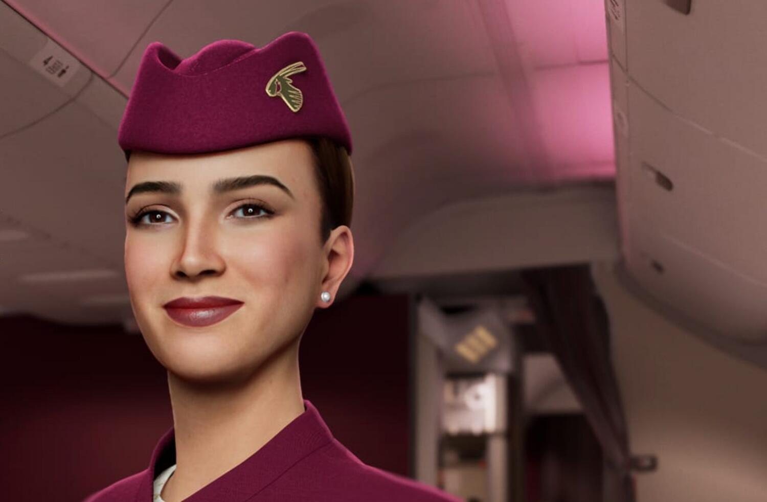 Qatar Airways introduces world's first human like AI cabin crew