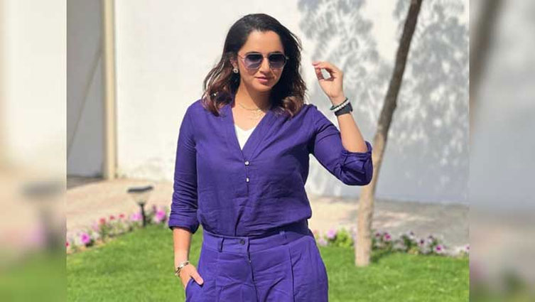 Sania Mirza shares inspiring message and stylish outfit on Instagram
