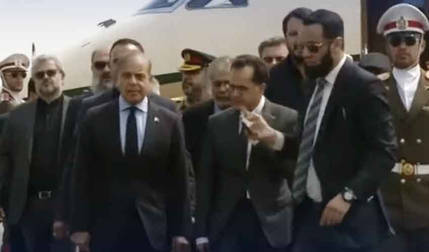 shehbaz reaches iran