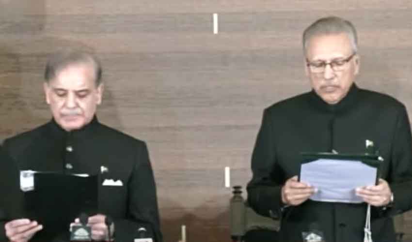Shehbaz Sharif takes oath as 24th prime minister of Pakistan