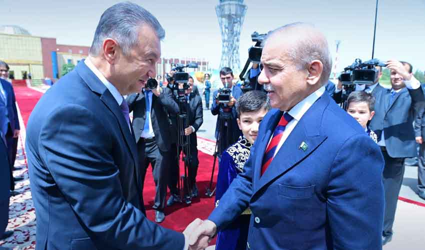 PM Shehbaz Sharif lands in Dushanbe on official visit to Tajikistan