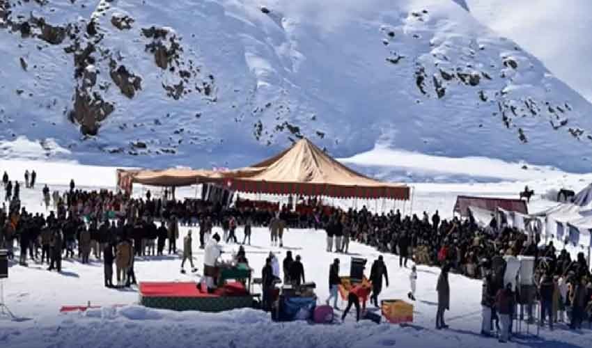 Deosai Snow Festival: Traditional clothing, food, and games on display