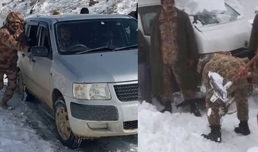 Heavy snowfall paralyses northern Pakistan; rescue operations underway