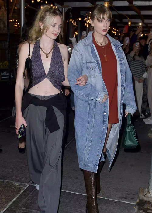 Sophie Turner and Taylor Swift
