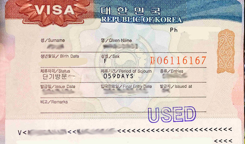 korea visit visa fee from pakistan