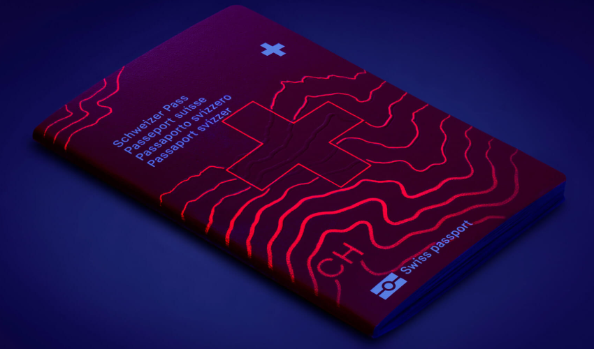 Switzerland’s biometric passport glows under UV light—Here’s why!