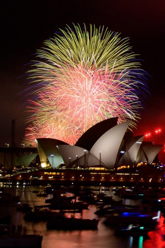 sydney fireworks