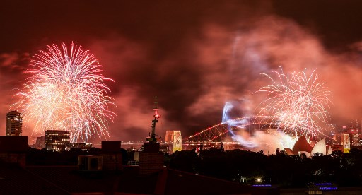 sydney fireworks