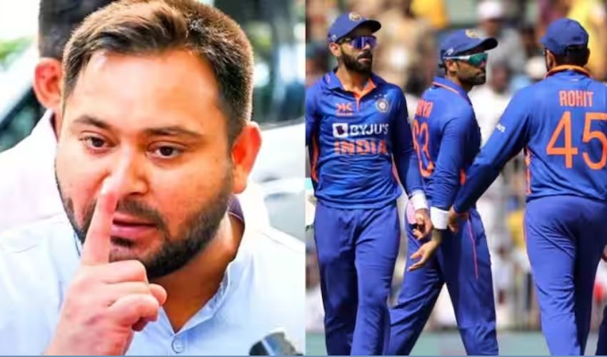 Tejashwi Yadav criticises Modi over double standards on India Pakistan cricket row