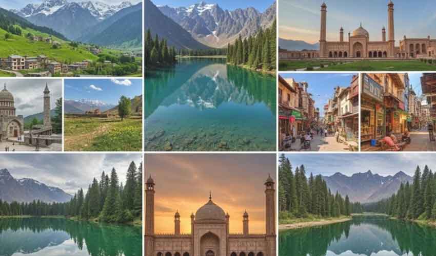 Natural tourist sites which offer breathtaking views