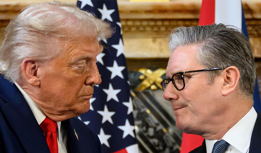 Trump cautions Britain against China deals amid Starmer visit