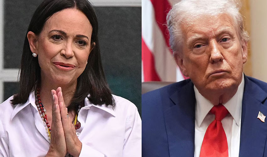 Trump to meet Venezuela’s Maria Machado next week