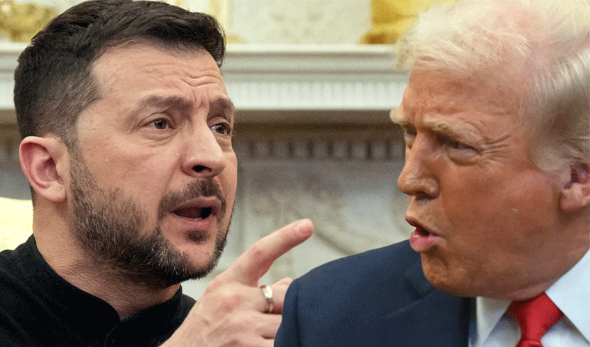 US aid to Ukraine STOPPED! Trump’s heated clash with Zelenskyy takes new turn