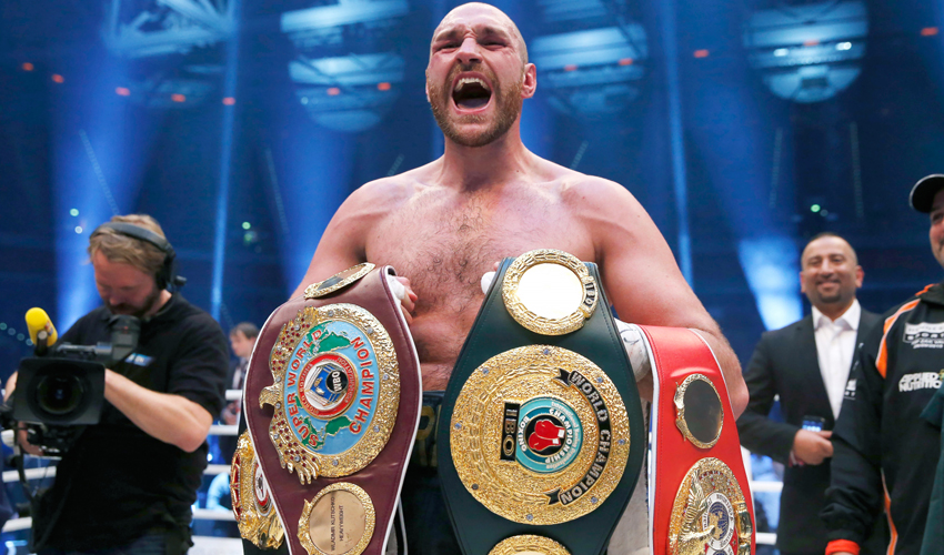 Tyson Fury wants 10 big fights before he’s 40