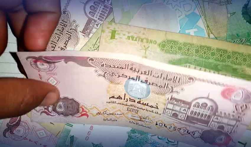 UAE Dirham to Pakistani Rupee exchange rate sees dip