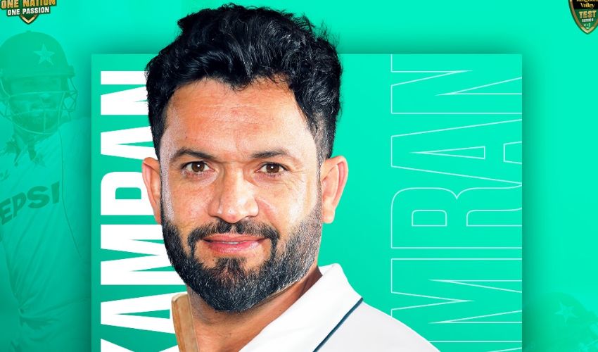 Kamran Ghulam marks test debut with stunning century against England