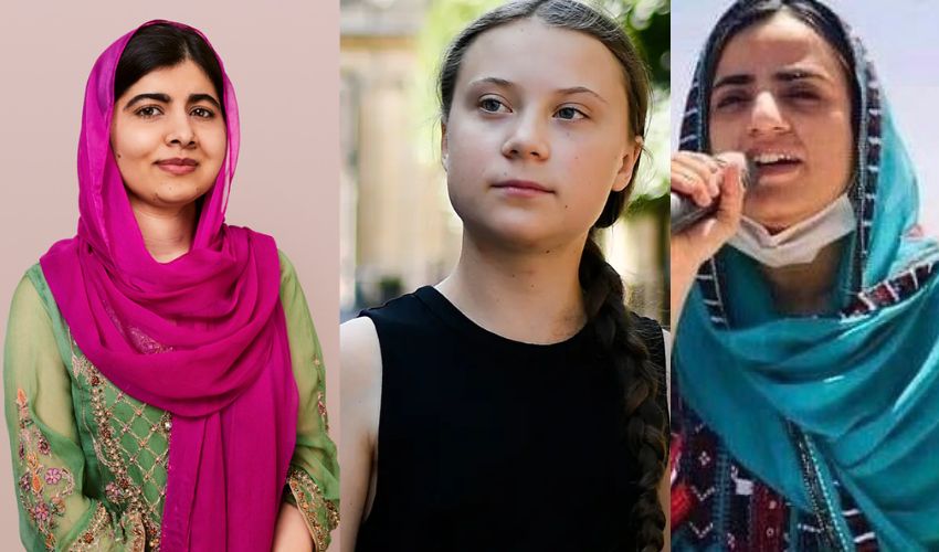 Greta, Malala shower support for Baloch women protesters in Islamabad