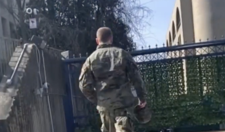 'Free Palestine': US airman dies after setting himself ablaze outside Israeli embassy