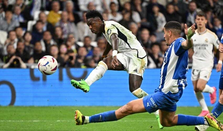 Real Madrid's dominance continues as Bellingham, Vinicius shine against Alaves