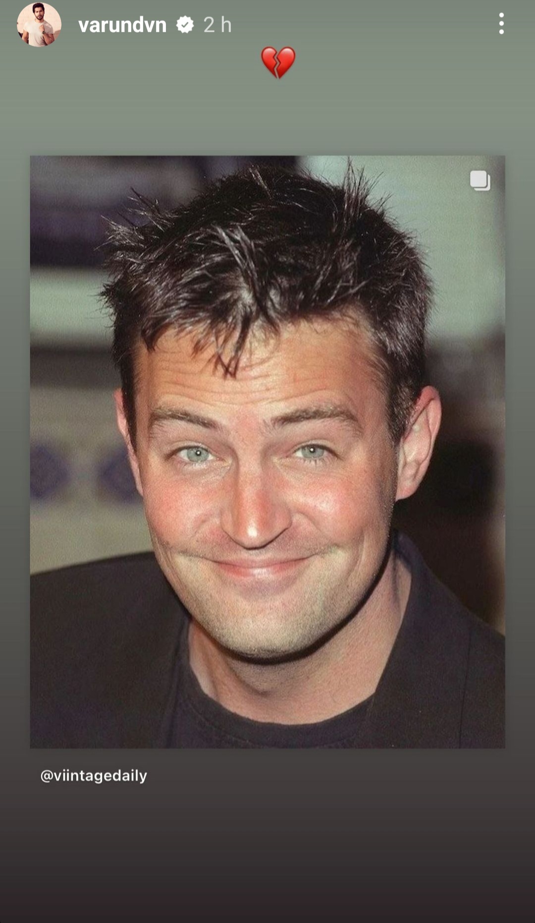 Varun Dhawan, Matthew Perry