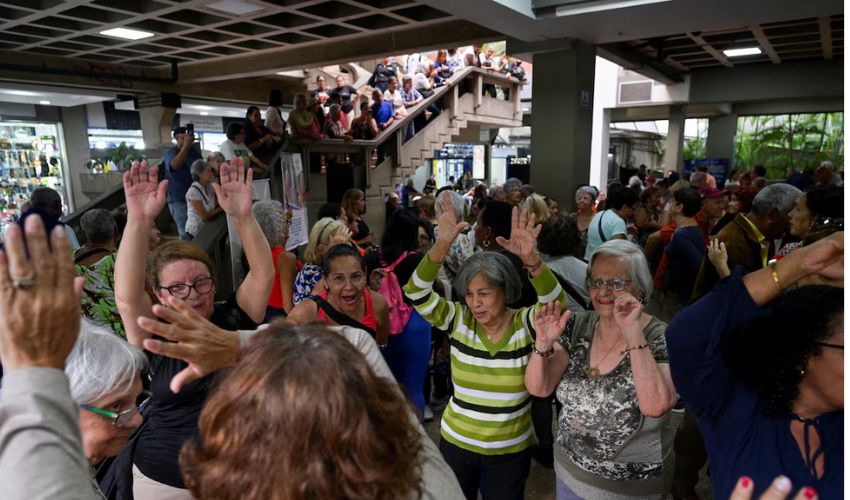 Venezuela's lonely seniors find lifeline on the dance floor