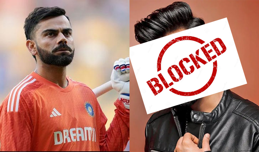 Famous Indian singer alleges Virat Kohli blocked him on Instagram