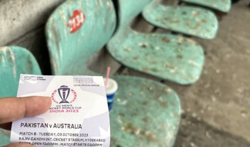 ICC World Cup 2023: BCCI under fire over dirty seats at Ahmedabad stadium